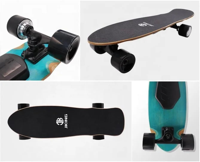 H2S-01A Electric Mini Skateboard – Dual Motor Fishboard