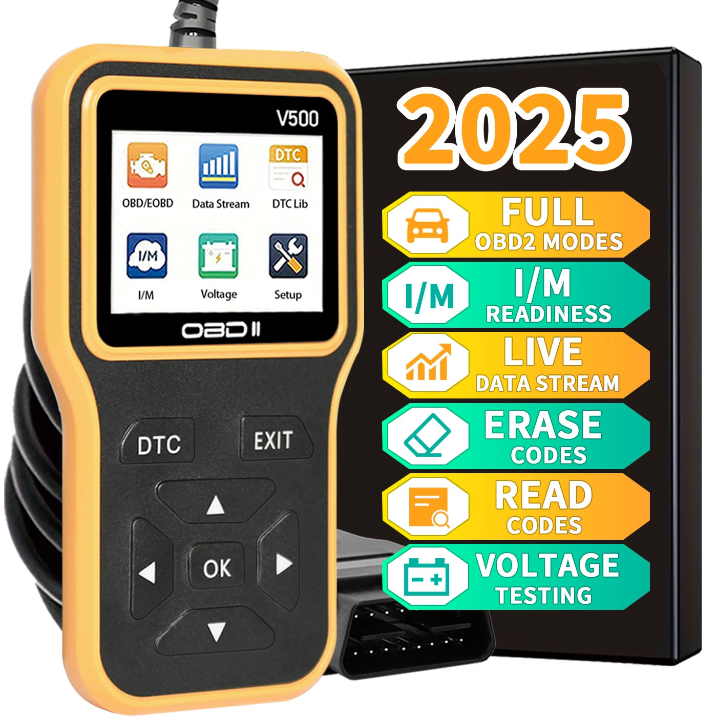 OBD2 Car Diagnostic Scanner & Code Reader