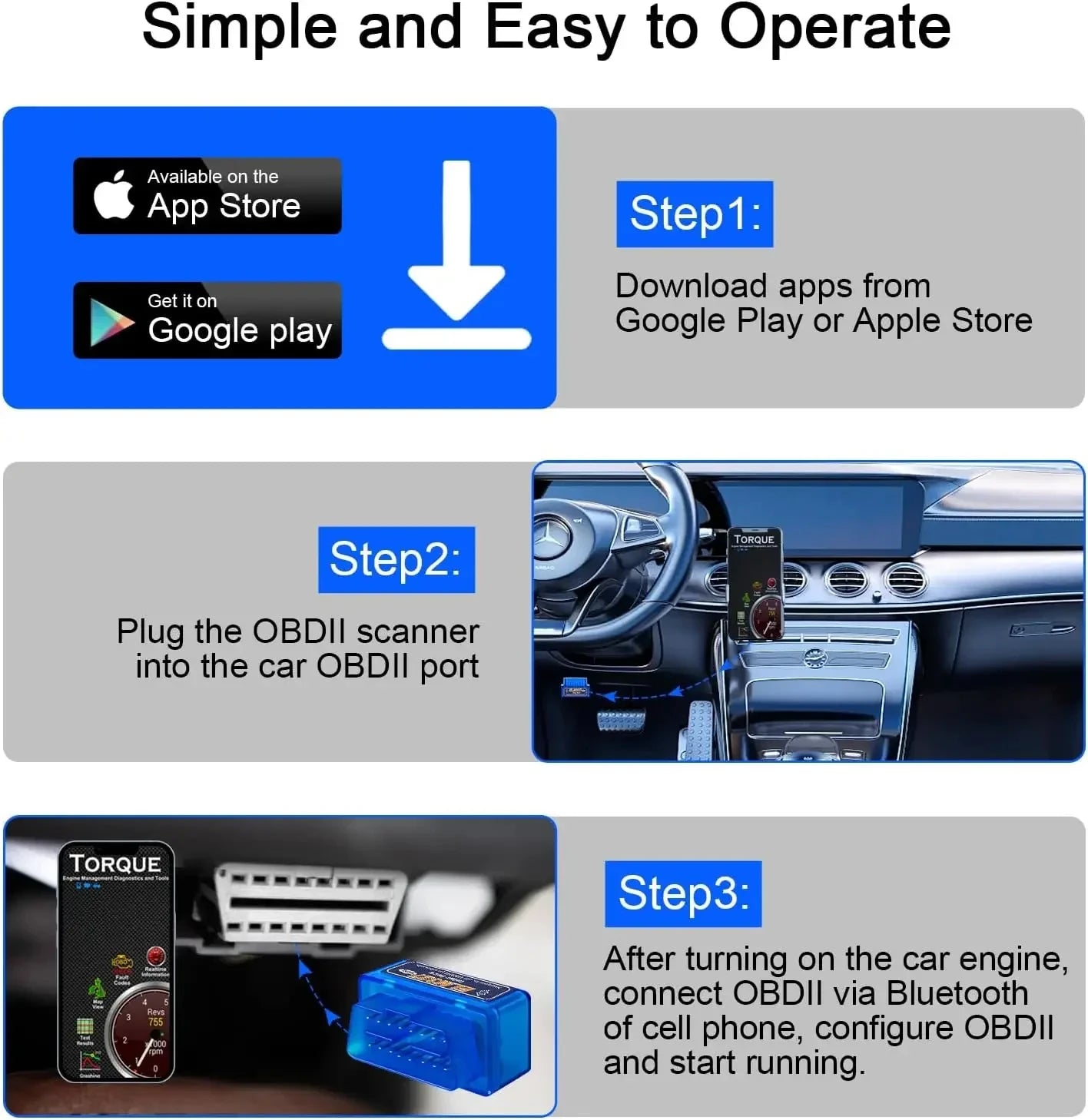 Mini Wireless OBD2 Car Diagnostic Scanner